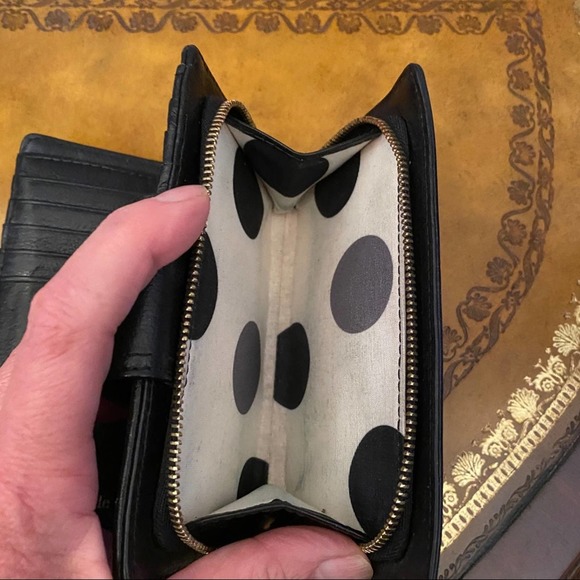 Kate Spade Black Leather Wallet - Picture 6 of 8